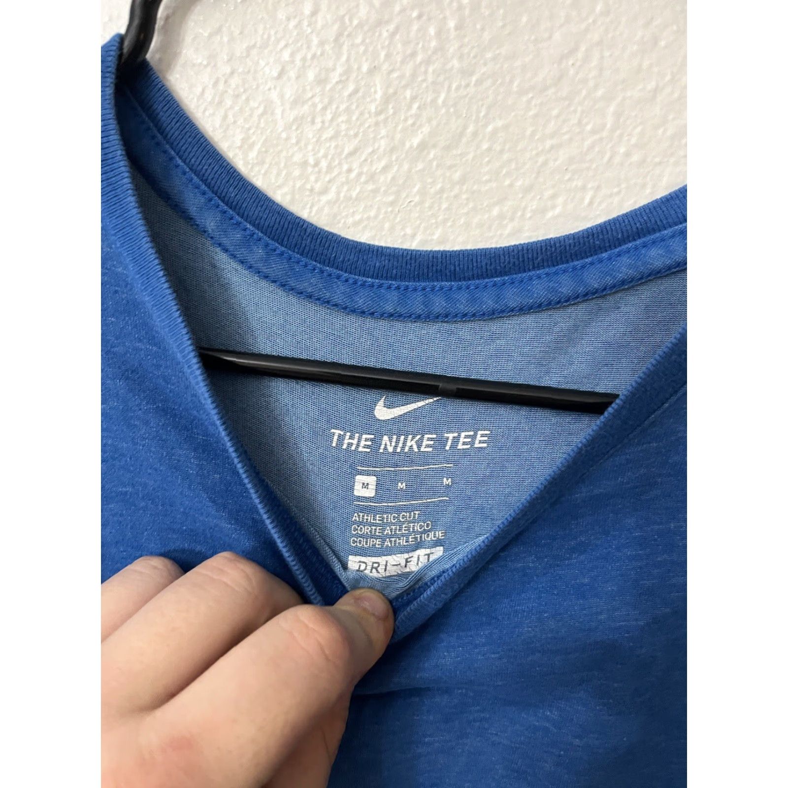Nike Nike Dri-Fit T-Shirt Mens Blue Medium Sz Size US M / EU 48-50 / 2 - 4 Thumbnail