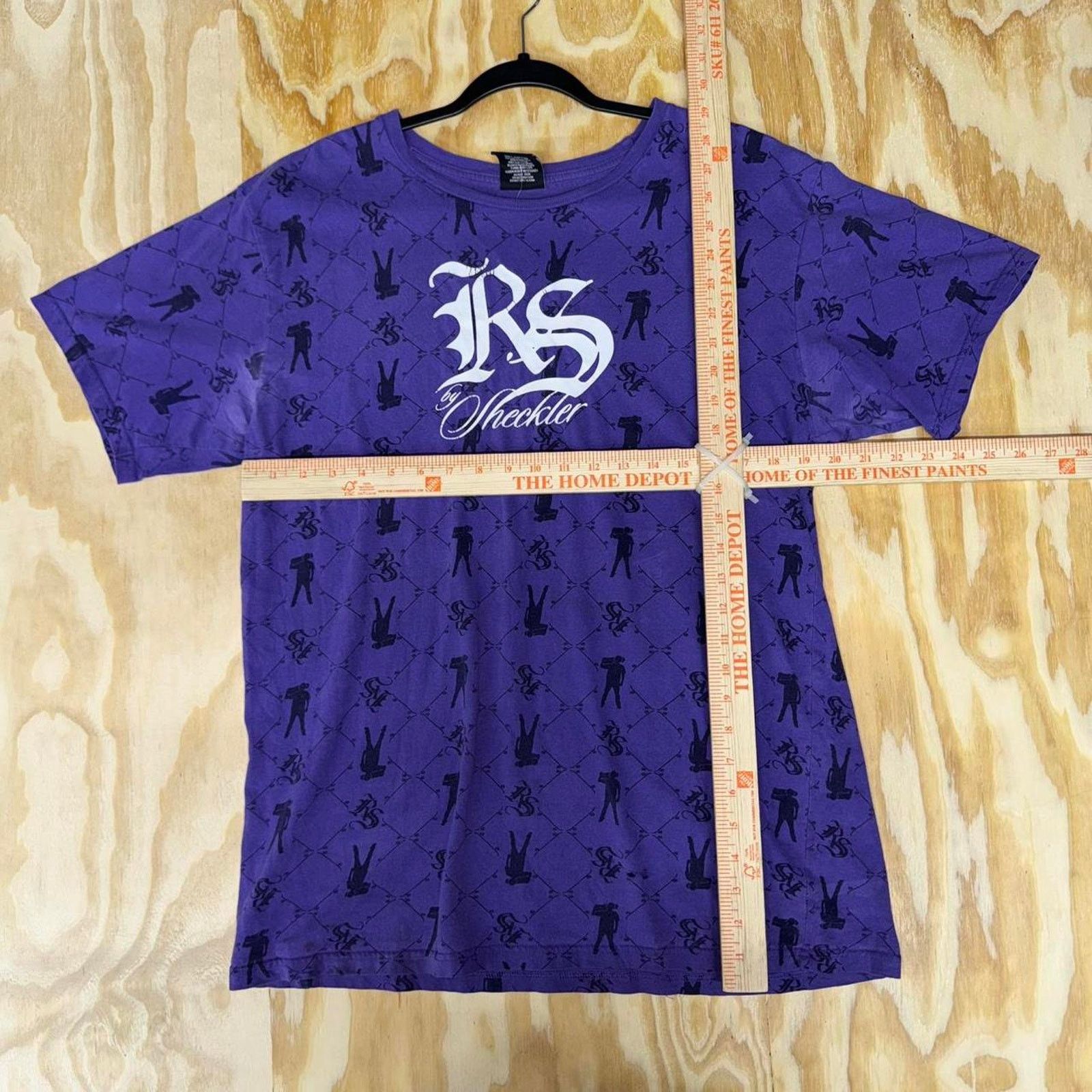 Vintage XL-Vintage y2k ryan sheckler aop monogram 2000s skate tshirt Size US XL / EU 56 / 4 - 3 Thumbnail