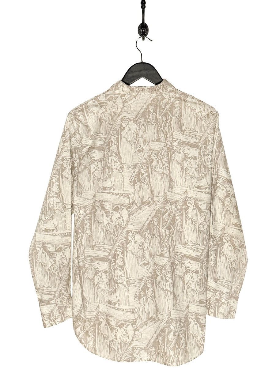 Dior Dior 2022 Greek Print Bee Embroidered Buttoned Shirt Size M / US 6-8 / IT 42-44 - 5 Thumbnail