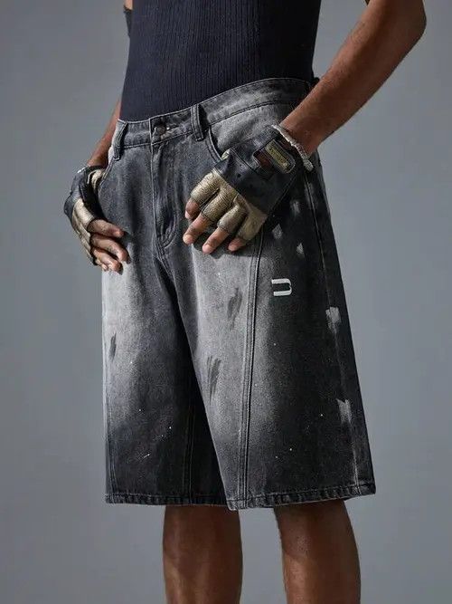 Japanese Brand × Vintage VINTAGE jeans jorts Y2K denim shorts Size US 34 / EU 50 - 3 Thumbnail