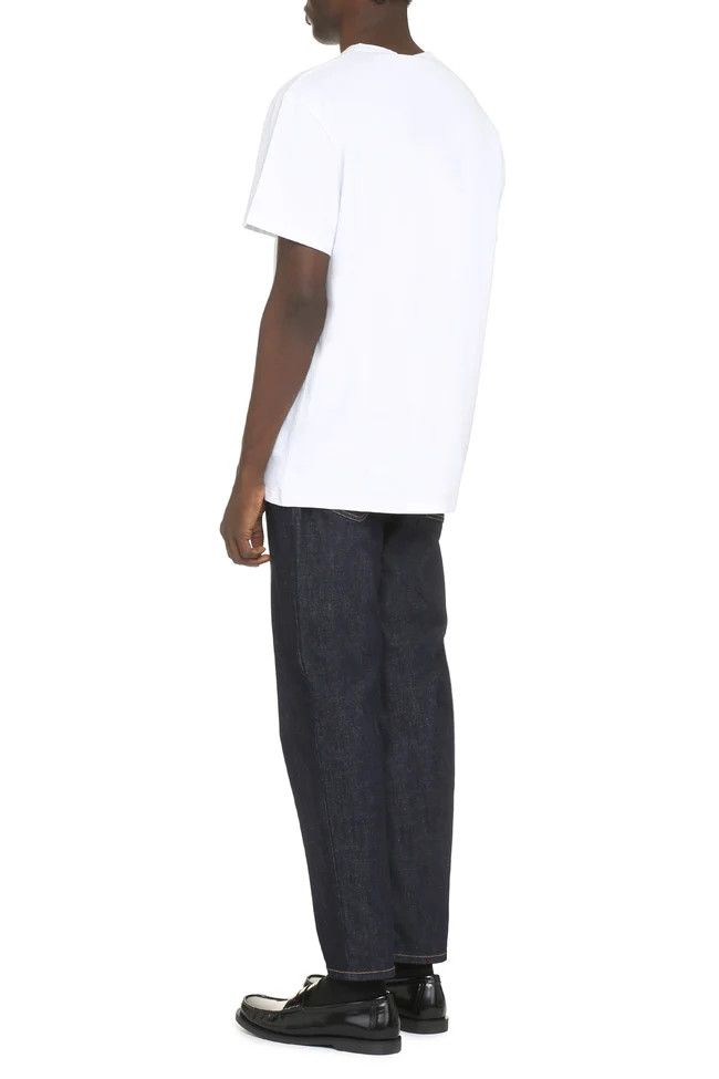 Alexander McQueen o1y1024 T-Shirt In White Size US XXL / EU 58 / 5 - 4 Thumbnail