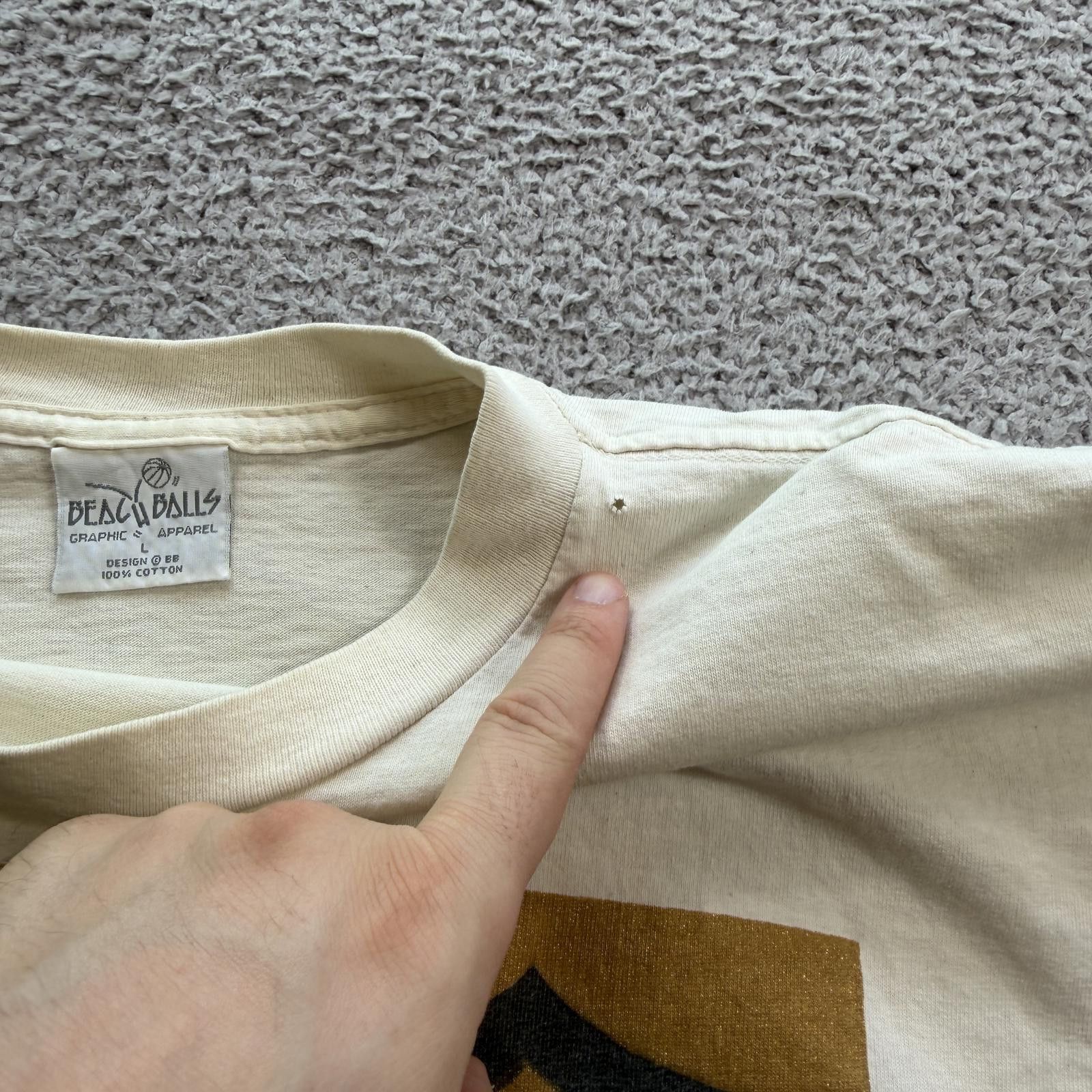 Other Vintage 90s Dolphin T Shirt Beach Nature Single Stitch USA Size US L / EU 52-54 / 3 - 6 Thumbnail