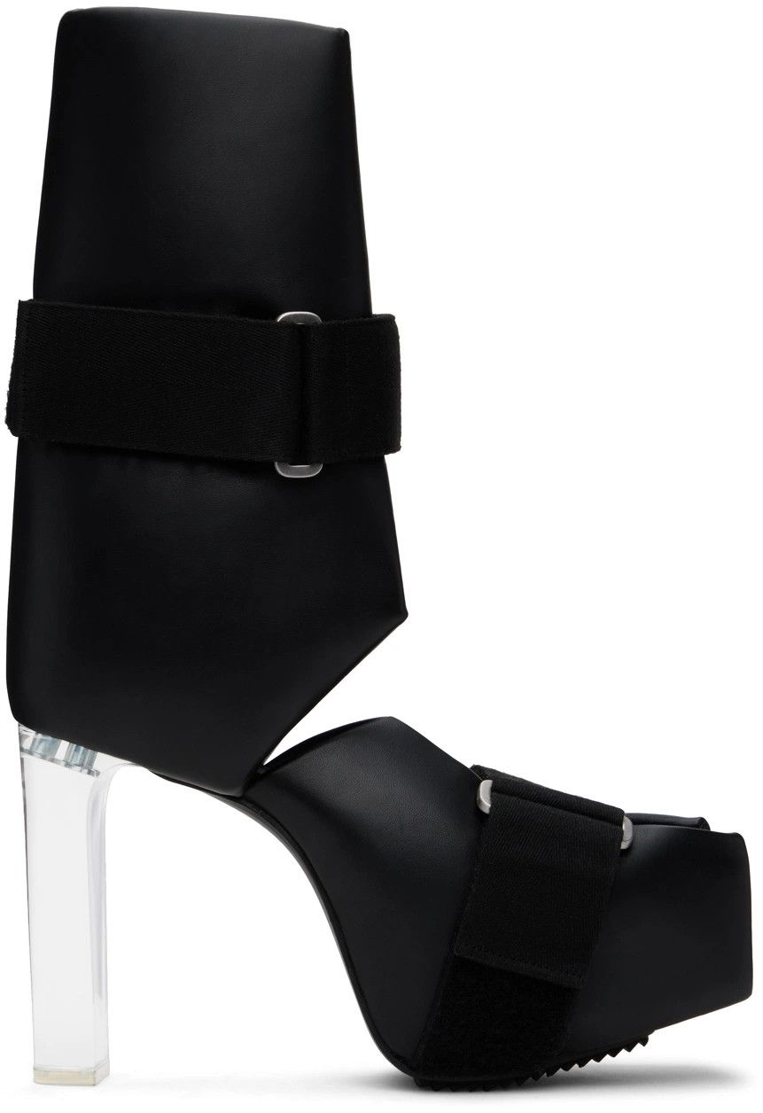 Rick Owens o1y0126 Boots in Black Size US 10 / IT 40 - 1 Thumbnail