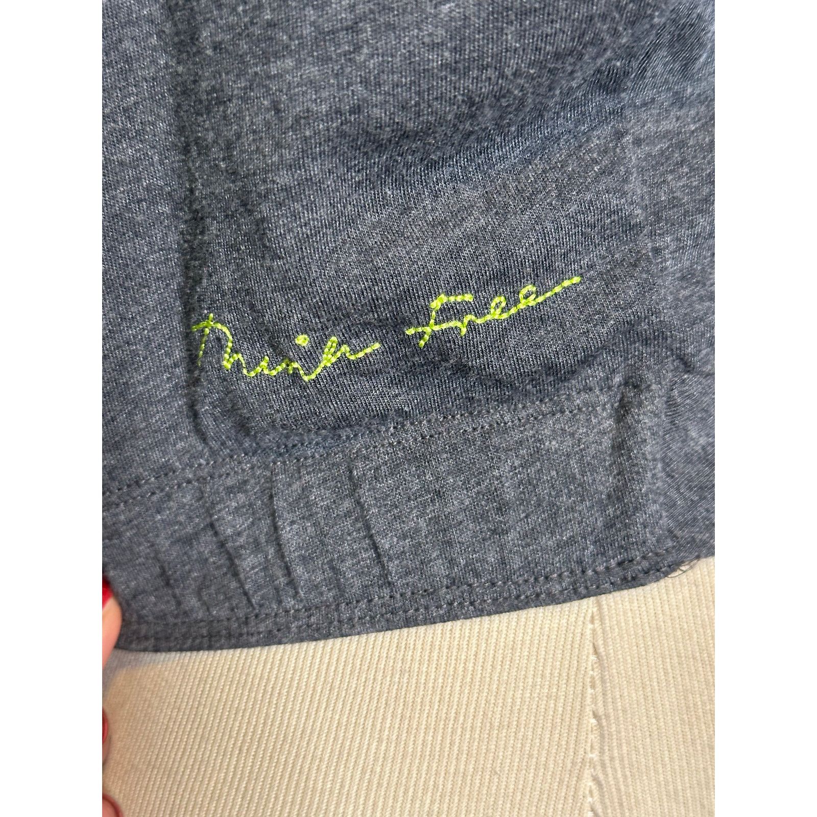 Free People Free Prople movement gray cap sleeves twist front top size M Size M / US 6-8 / IT 42-44 - 7 Thumbnail
