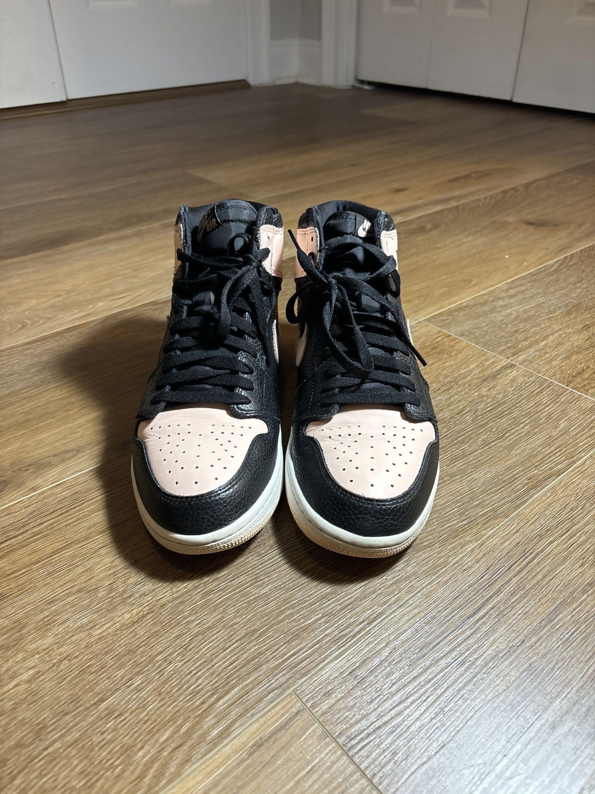 Jordan Brand × Nike Air Jordan 1 Retro High OG (Black/Crimson Tint-white) Size US 11 / EU 44 - 4 Thumbnail
