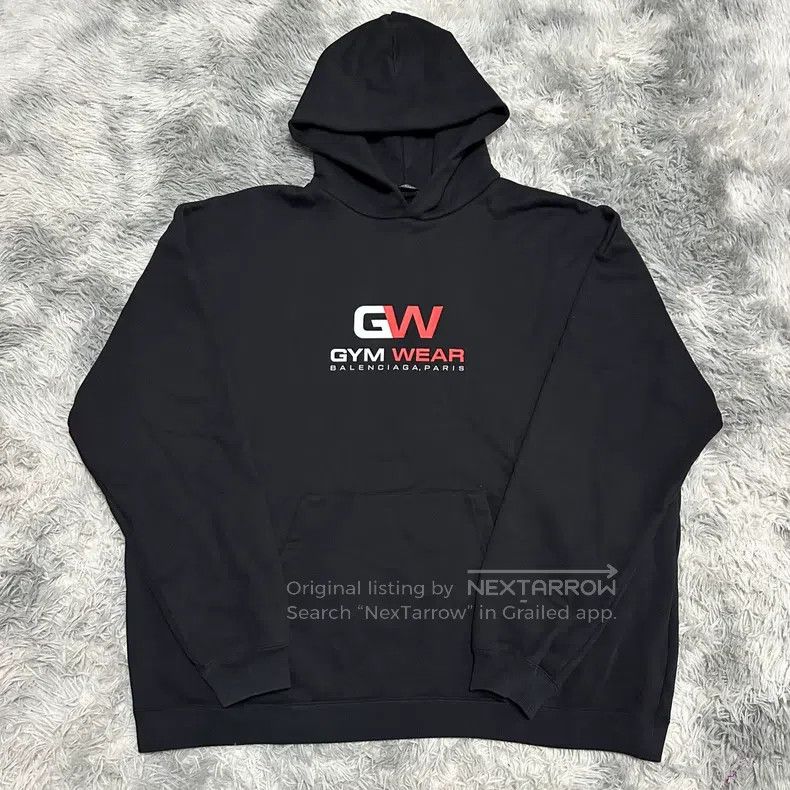 Balenciaga Balenciaga Black alphabet logo hoodie Size US XS / EU 42 / 0 - 1 Thumbnail