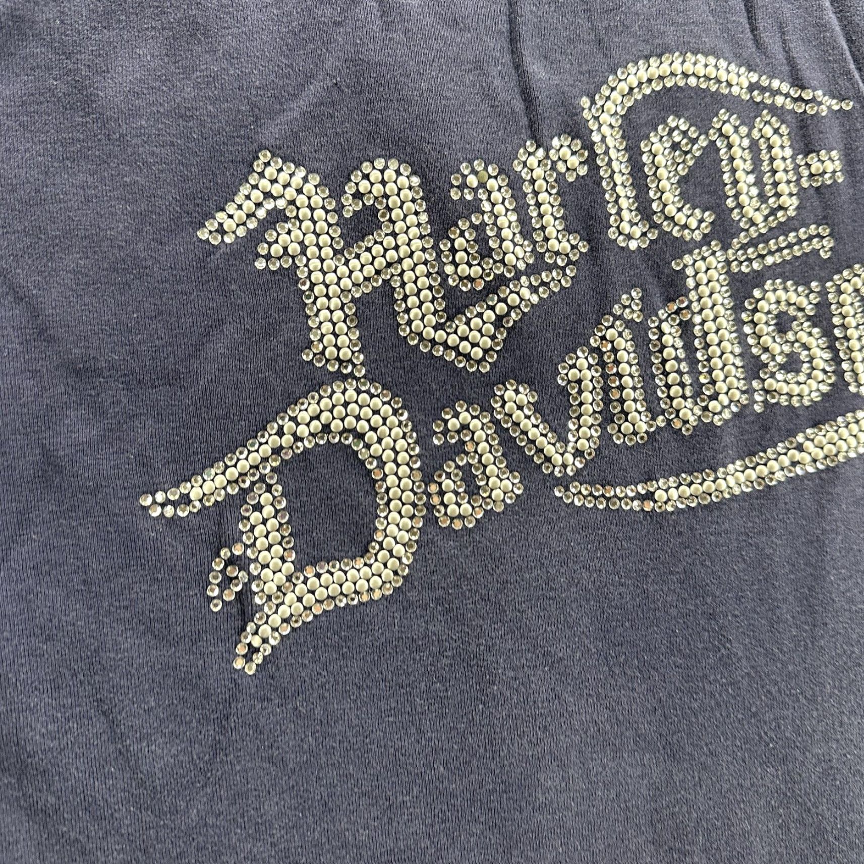 Harley Davidson VINTAGE Harley-Davidson Tank Shirt Womens Large Blue Rhinestone Livermore California USA Tank Top Size L / US 10 / IT 46 - 3 Thumbnail