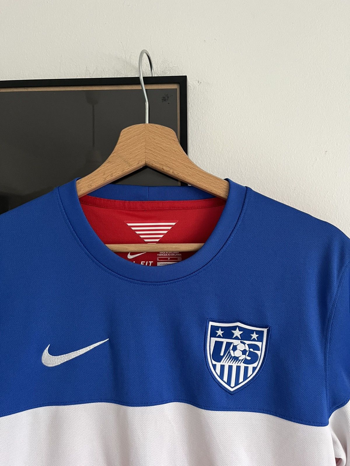 Nike × Vintage Vintage 2014 Nike USA World Cup Away Soccer Jersey Size US S / EU 44-46 / 1 - 2 Thumbnail