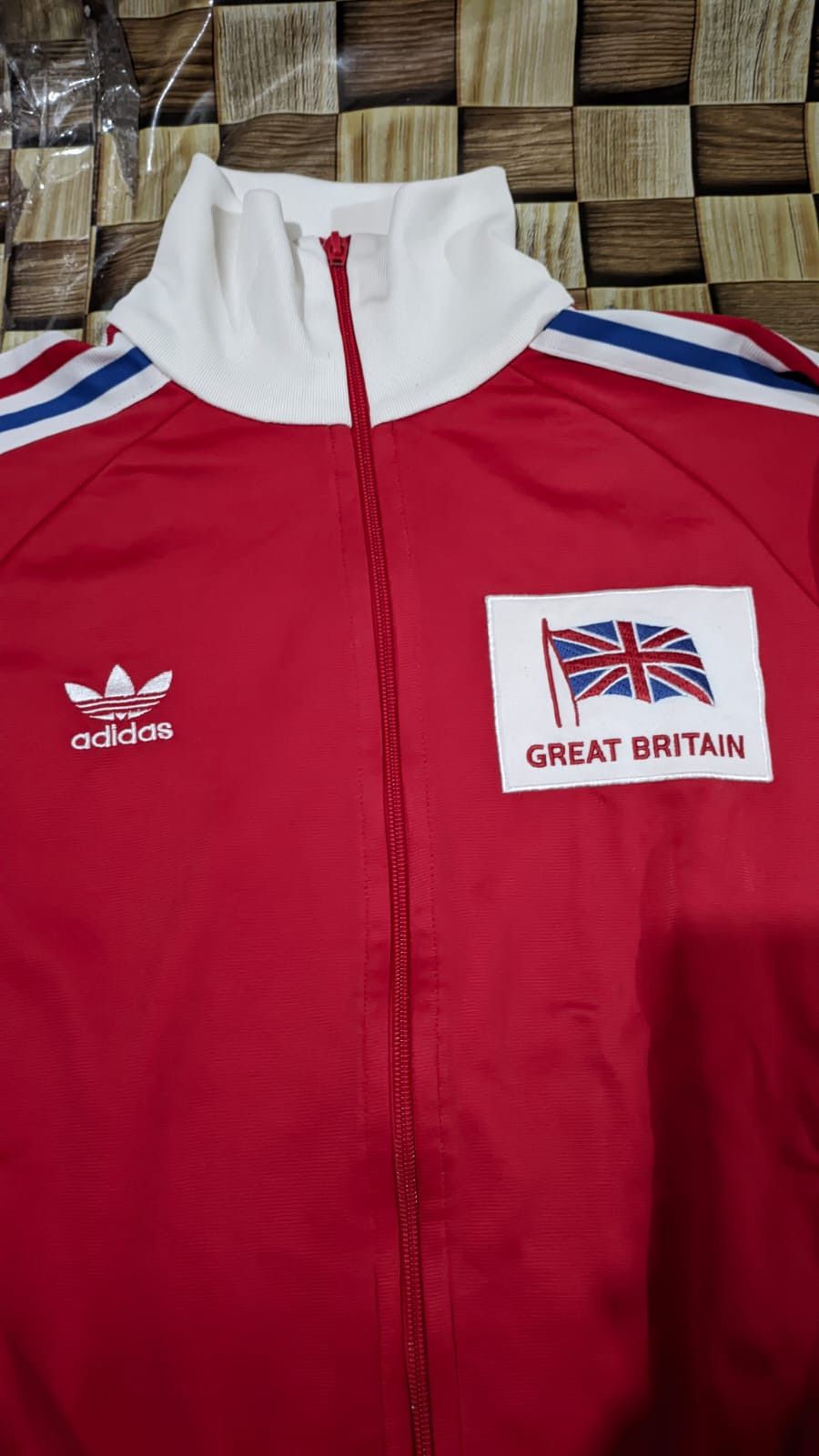 Adidas Vintage Adidas Great Britain National Country Size US L / EU 52-54 / 3 - 6 Thumbnail