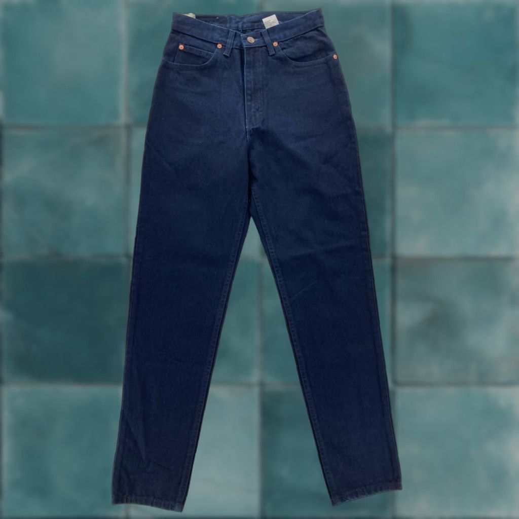 Jordache Vintage Jordache Jeans Women's 8 Tapered Blue Denim Western Cowgirl NWT Size 30" / US 8 / IT 44 - 1 Thumbnail