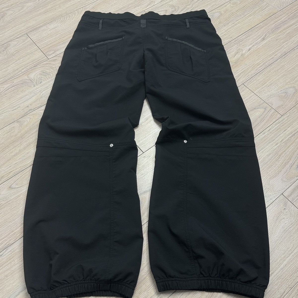 Nike Vintage Nike 90s Sphere Dry Baggy Drill Black Sweatpants Size US 37 - 11 Thumbnail
