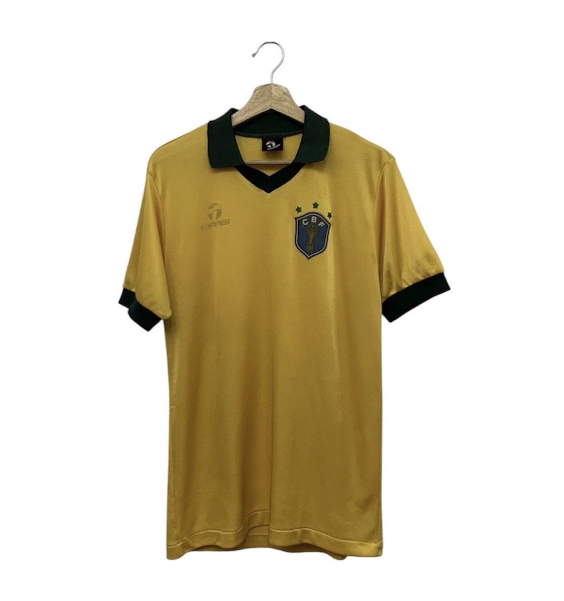 Vintage Vintage 1986 Brazil World Cup Jersey Topper Size US M / EU 48-50 / 2 - 1 Thumbnail