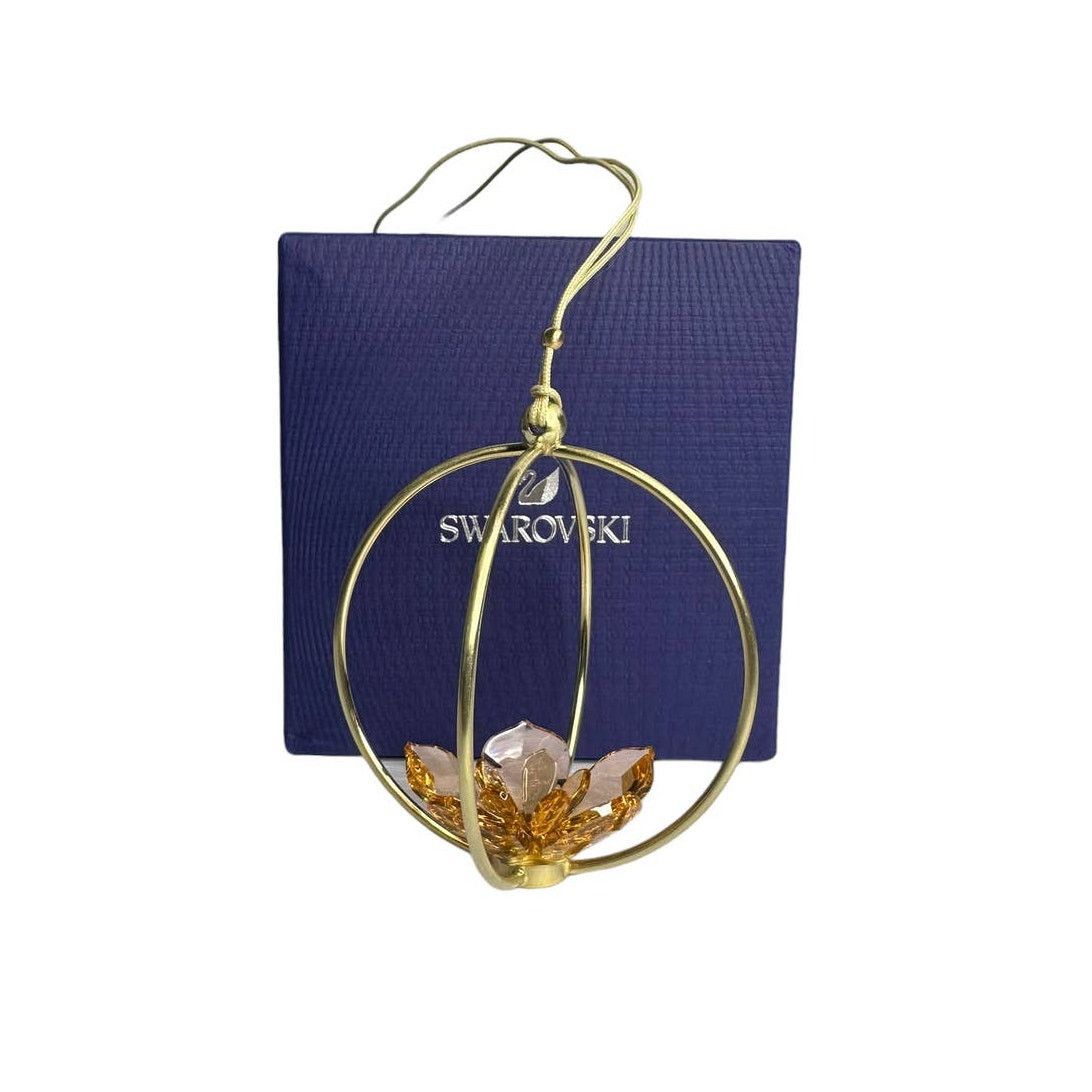 Swarovski Swarovski Garden Tales Magnolia Ball Ornament Small Size ONE SIZE - 1 Thumbnail