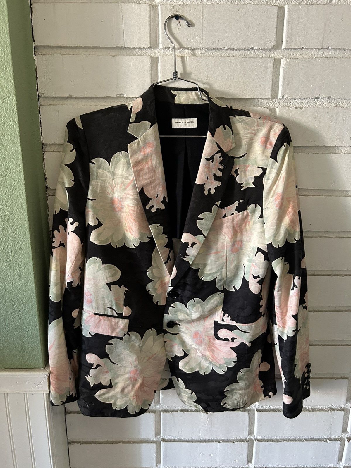 Dries Van Noten Dries Van Noten Floral Blazer (sz50) Size 50R - 1 Thumbnail