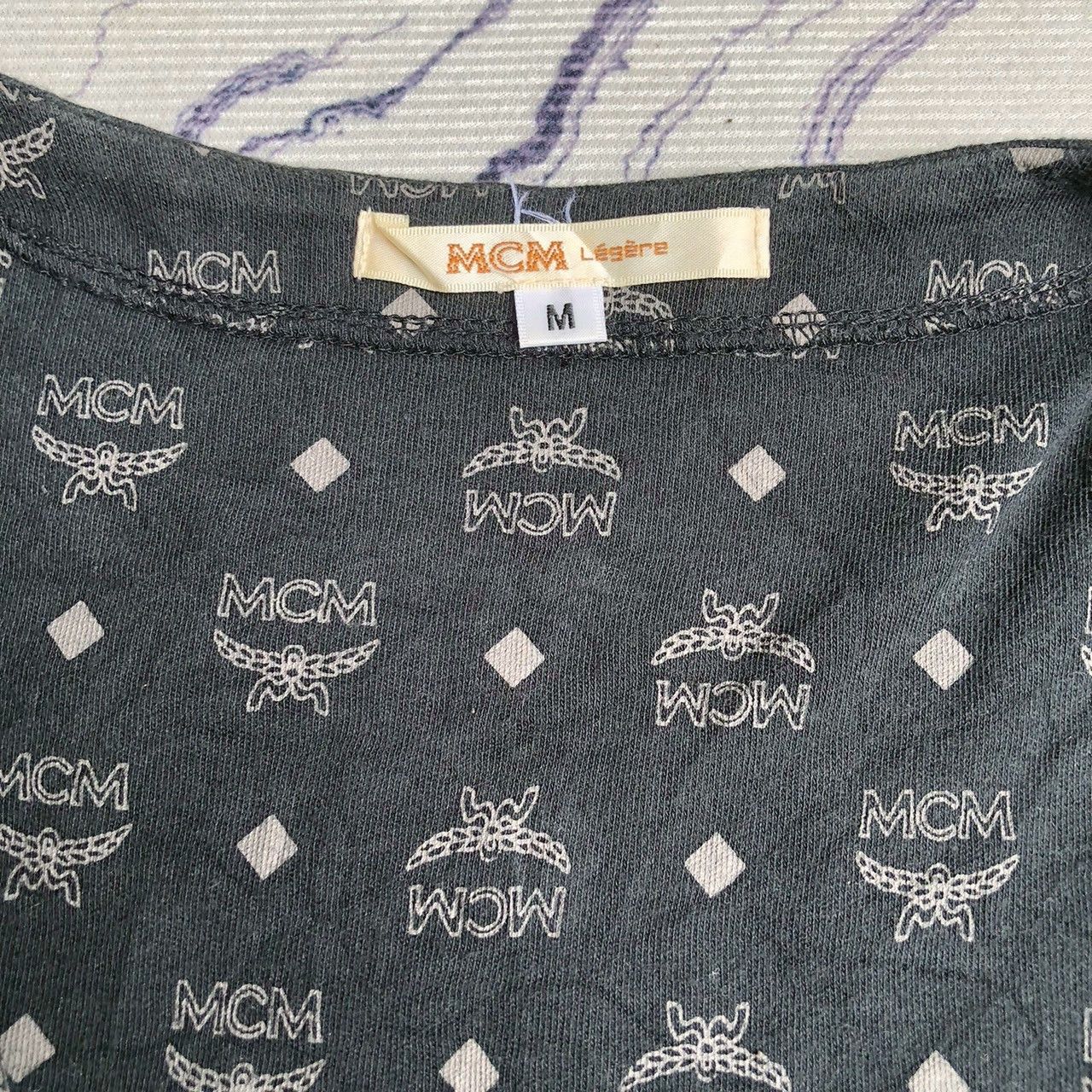 MCM Vintage MCM Légère Monogram Zip Jacket Size M / US 6-8 / IT 42-44 - 4 Thumbnail