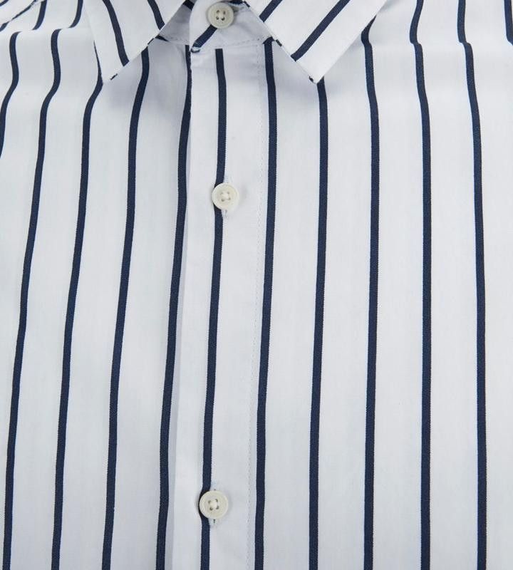 Scotch & Soda Scotch&Soda Long Fit button Shirt Striped White M / XL Size US M / EU 48-50 / 2 - 3 Thumbnail
