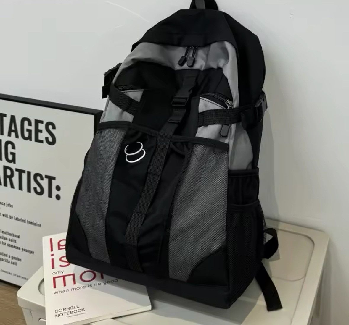 Japanese Brand t Large Capacity School Outdoor Backpack Size ONE SIZE - 1 Thumbnail