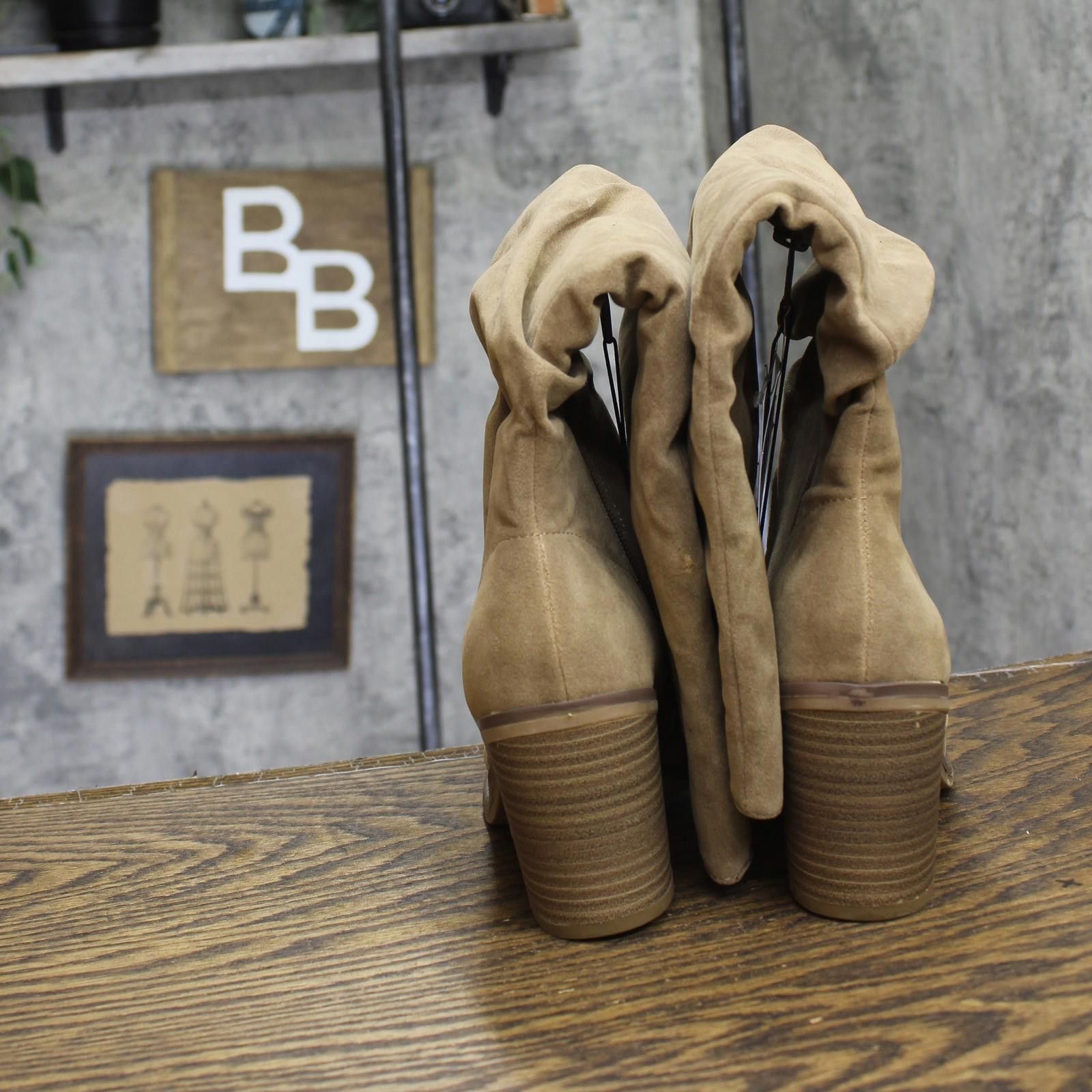 Other Universal Thread Dress Boots 88098577 Taupe Brown 6.5m Size US 6.5 / IT 36.5 - 5 Thumbnail