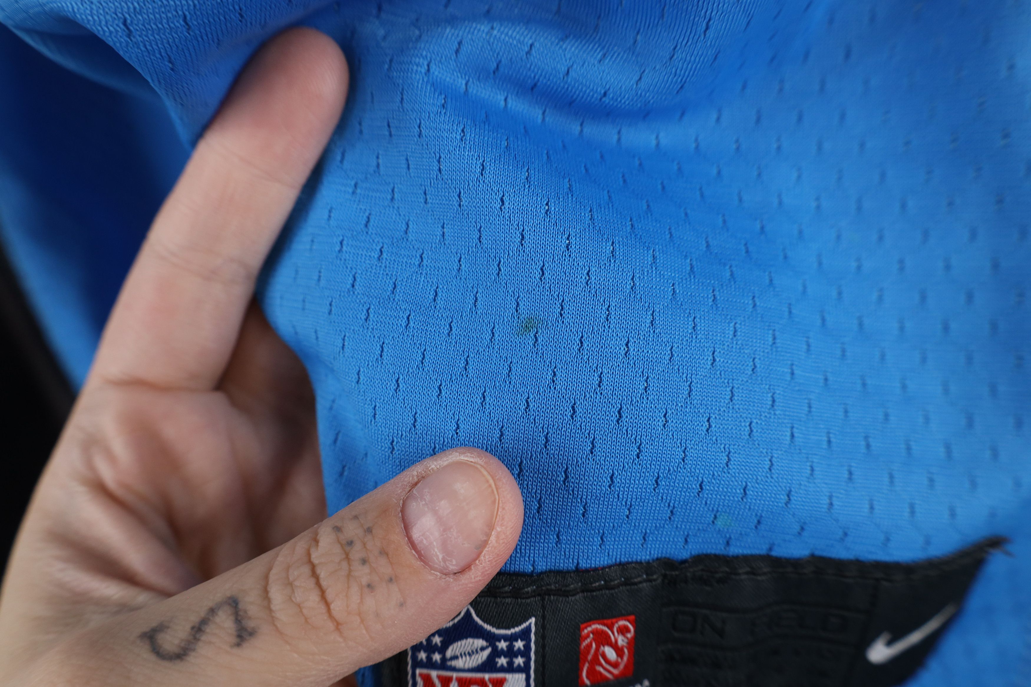 Nike × Vintage Nike On Field Johnson Detroit Lions Football Jersey Blue #81 Size S / US 4 / IT 40 - 9 Thumbnail