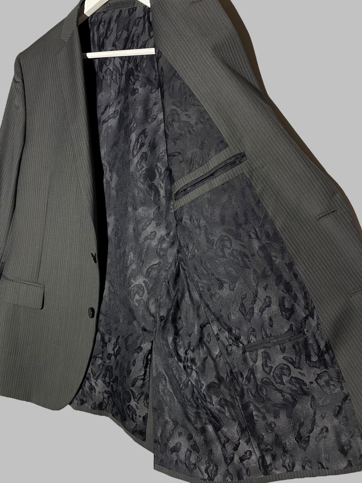 Versace Versace Collection Pinstripe Wool Blend Men’s Premium Suit Size 50R - 12 Thumbnail