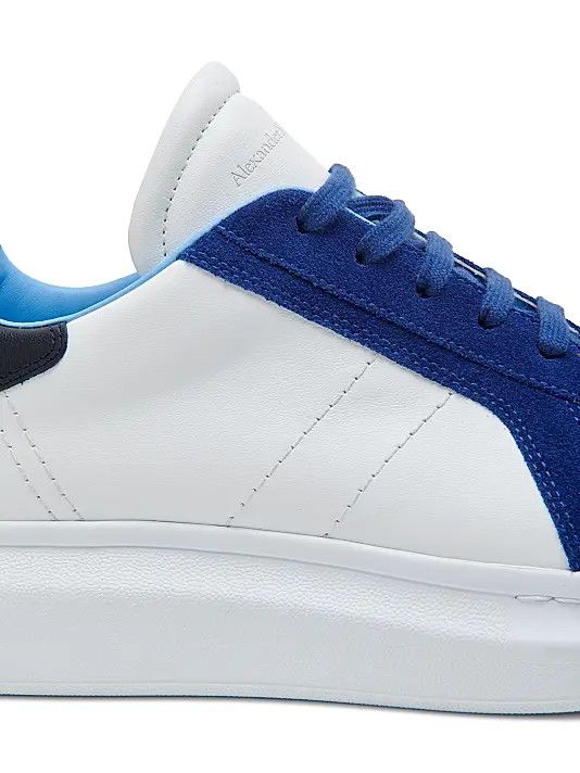 Alexander McQueen os11x0126 Suede & Leather Retro Oversized Sneakers Size US 8 / EU 41 - 5 Thumbnail