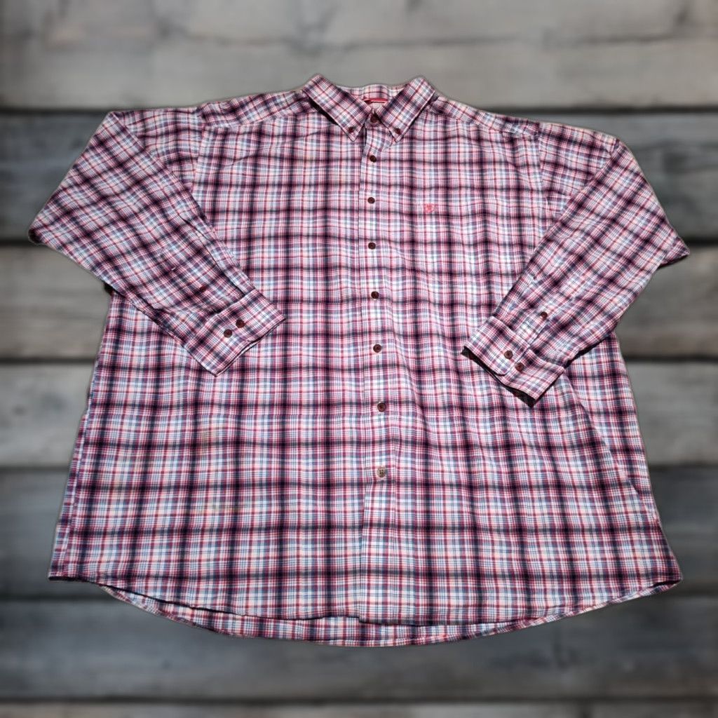 Ariat Ariat Pro Series Matthew Shirt Men's 2XL XXL Plaid Long Sleeve Button Down EUC Size US XXL / EU 58 / 5 - 1 Thumbnail