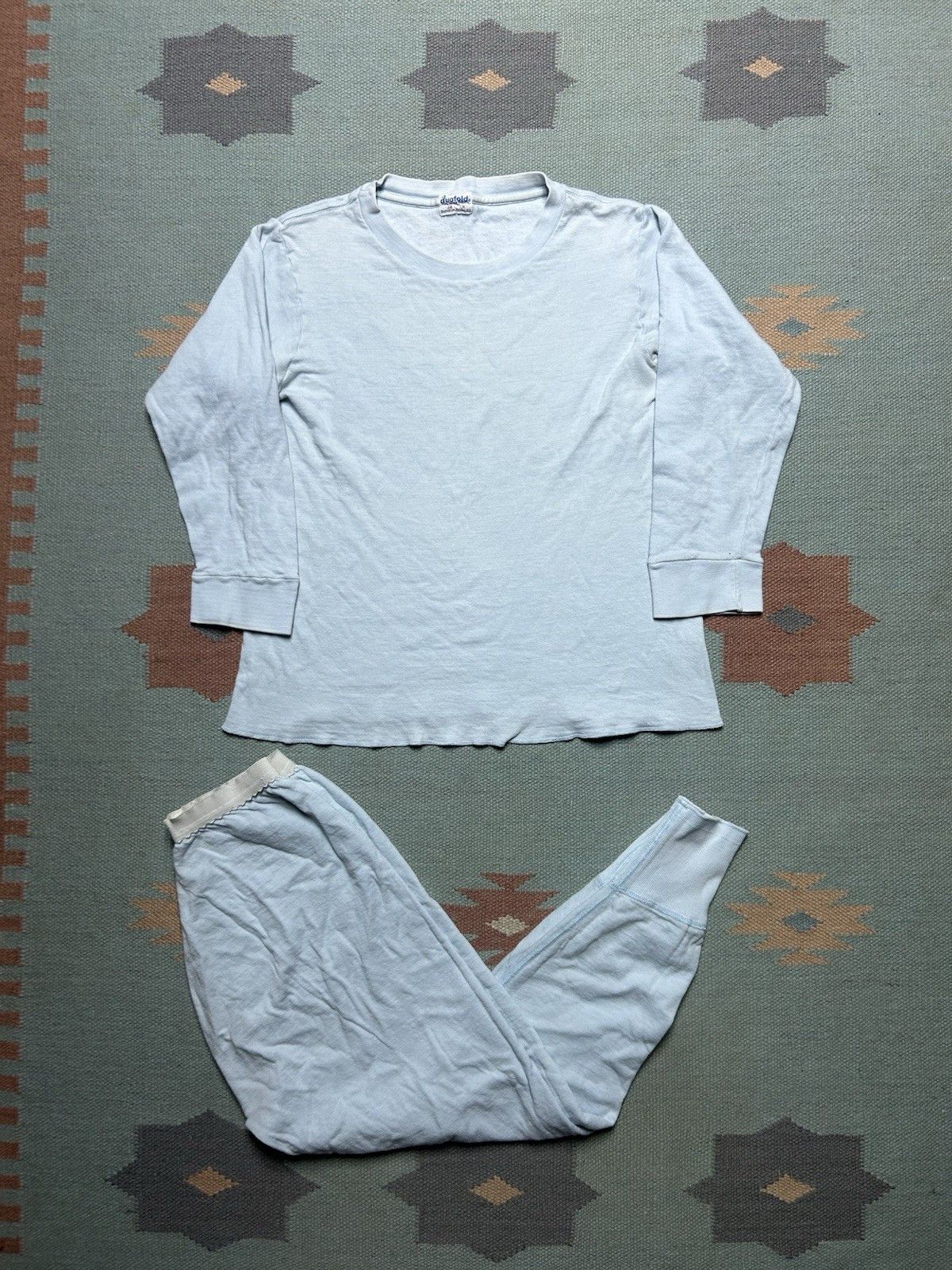 Vintage Vintage duofold thermal base layer shirt & pants set teen 16 Size M / US 6-8 / IT 42-44 - 1 Thumbnail