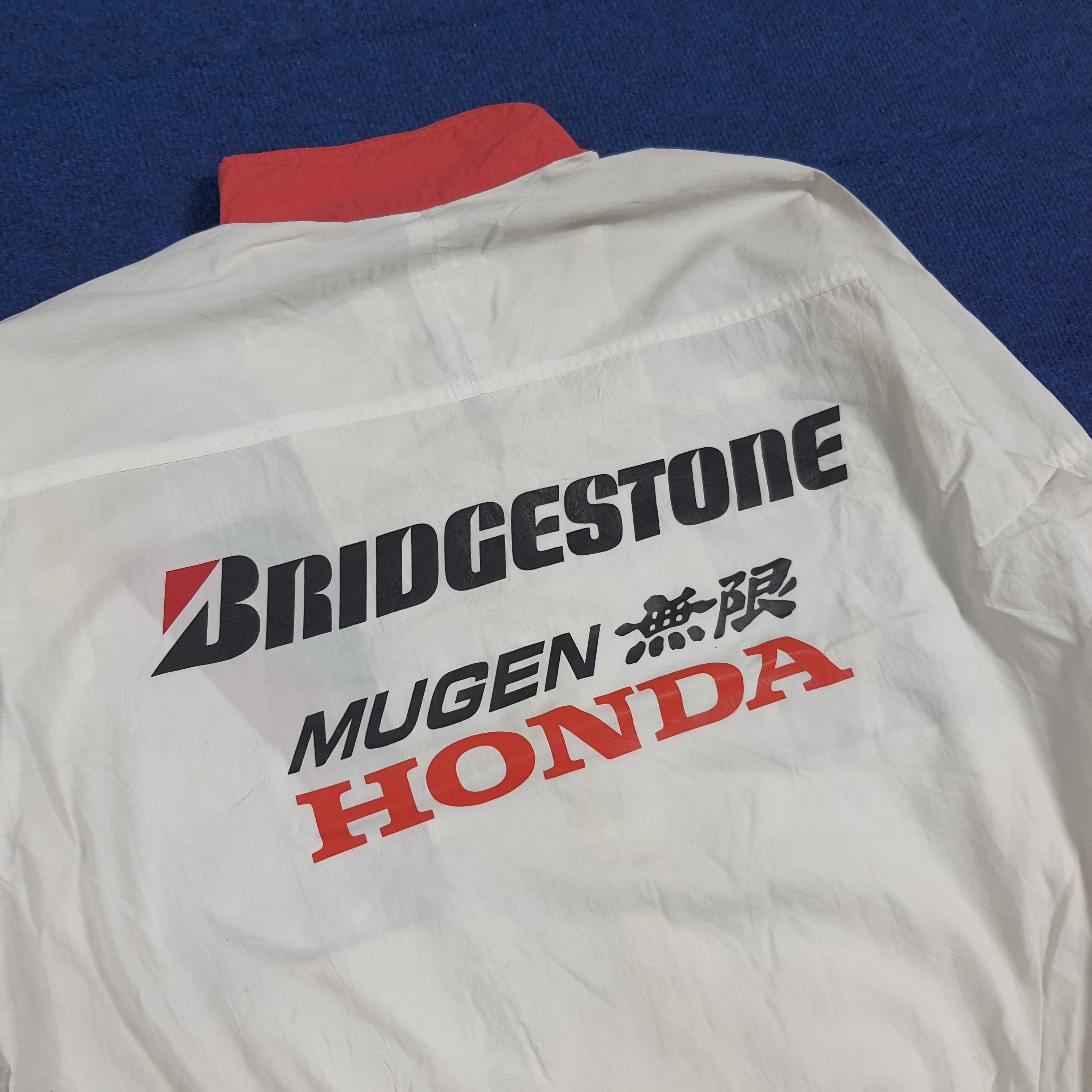 Japanese Brand Vintage Bridgestone Custom Mugen Honda Logo Jacket C282N10 Size US M / EU 48-50 / 2 - 2 Thumbnail