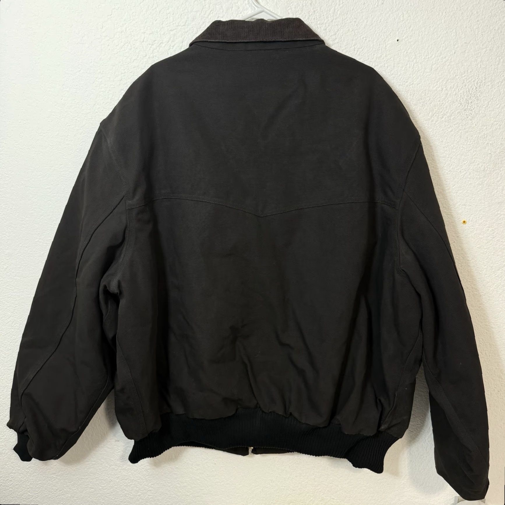 Carhartt VINTAGE Carhartt Bomber Jacket 5XL Black 90s Santa Fe Lined Men's Jacket Size US XXL / EU 58 / 5 - 6 Thumbnail