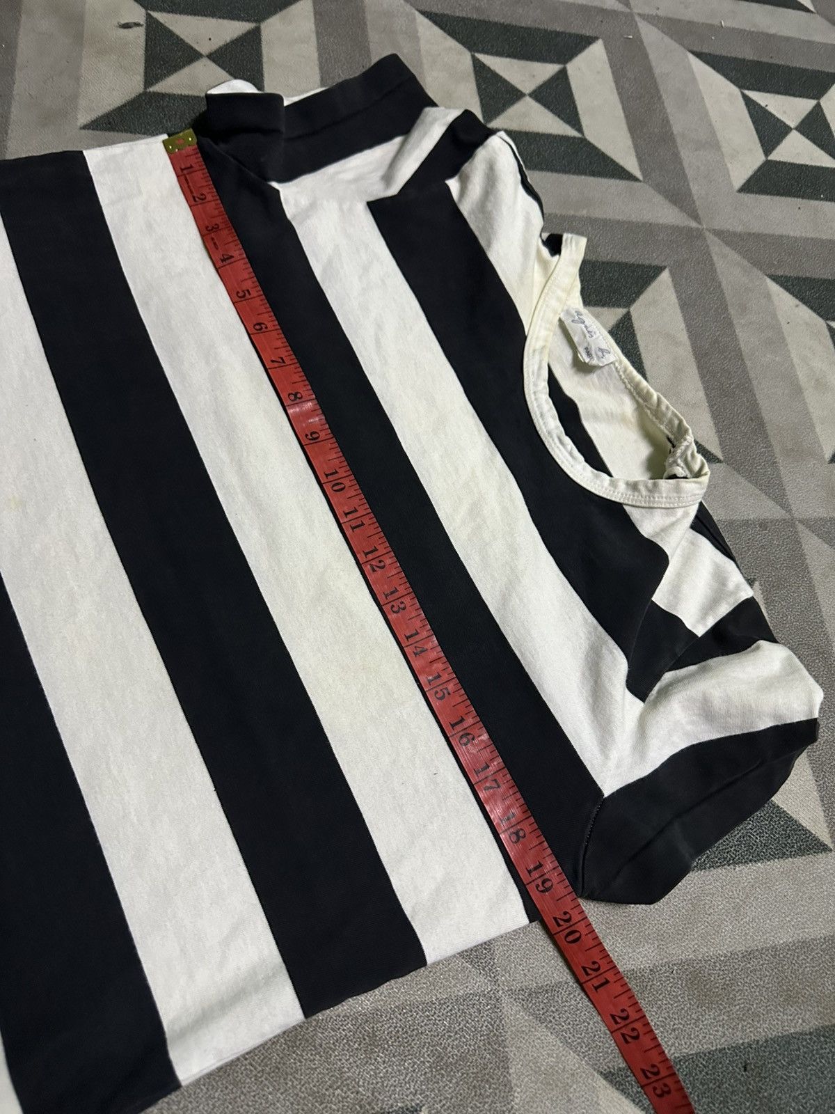 agnes b. Vintage Agnes B striped tshirt Size S / US 4 / IT 40 - 7 Thumbnail