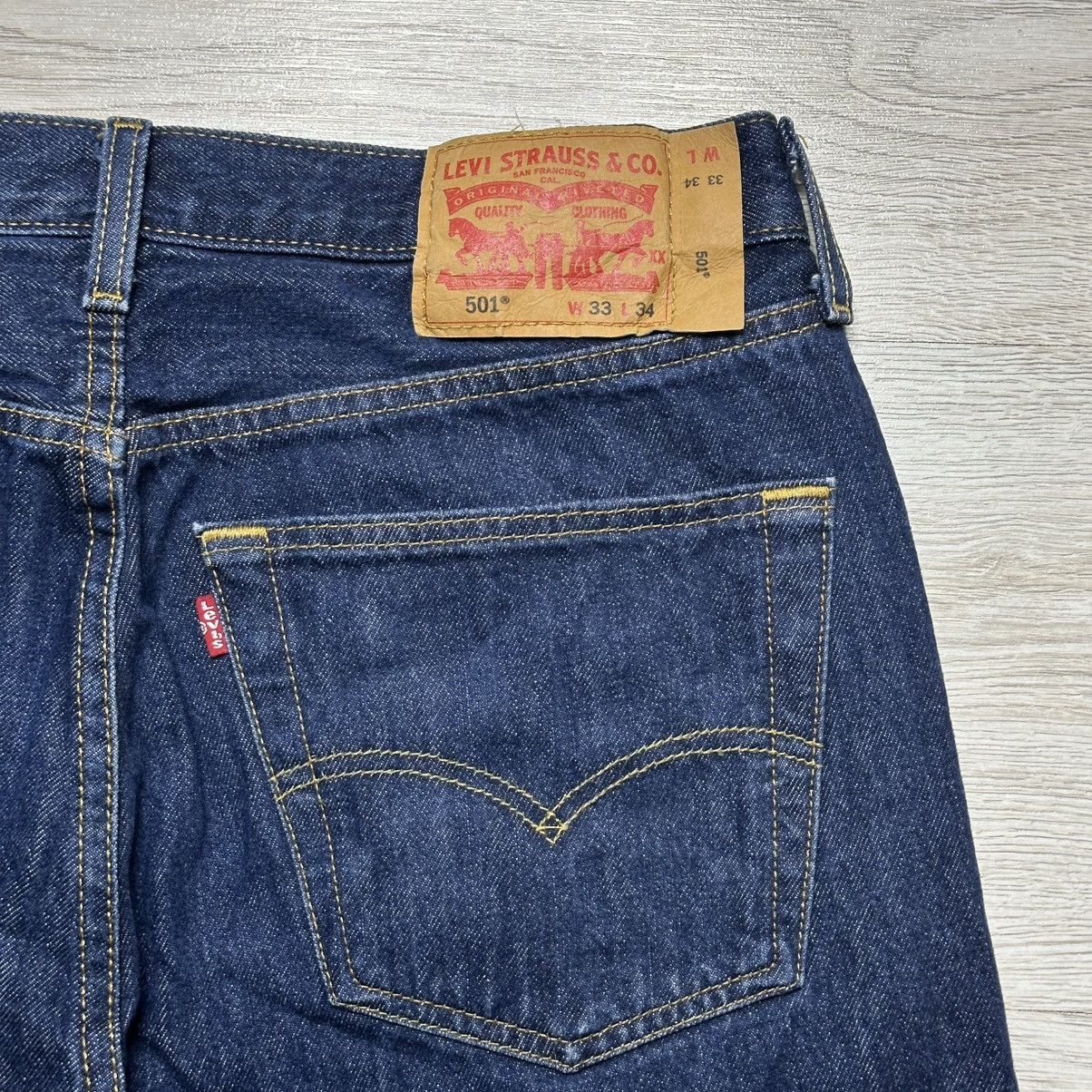 Levi's Levi’s 501 jeans 33x34 Size US 33 - 4 Thumbnail