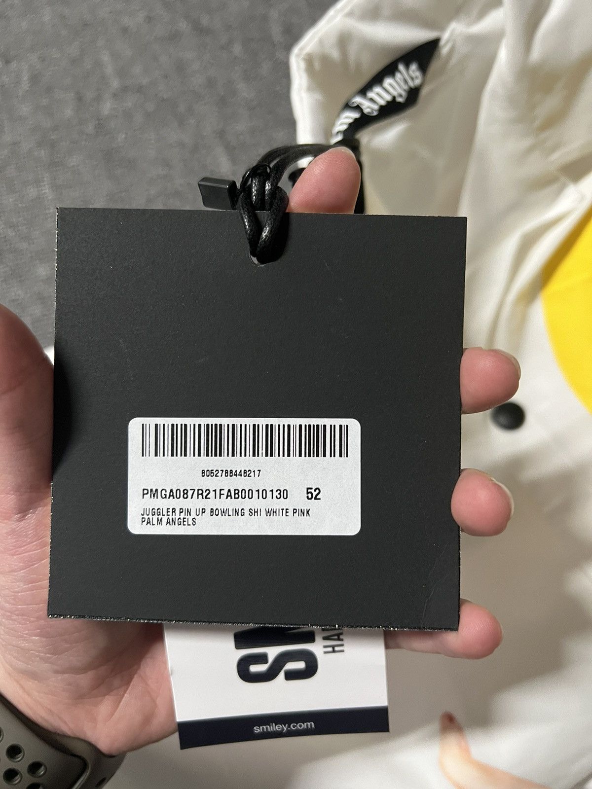Palm Angels 「retail💲970」Brand new palm angels x smiley shirt size 52 Size US XL / EU 56 / 4 - 9 Thumbnail