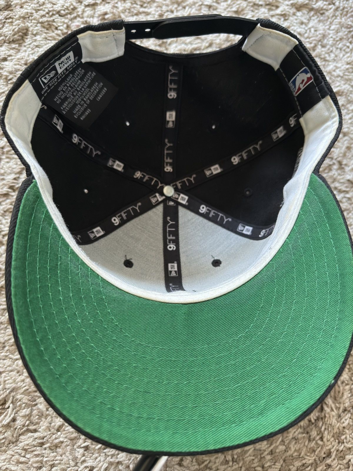 NBA × New Era × Rhude Black New Era NBA Los Angeles Lakers Size ONE SIZE - 5 Thumbnail
