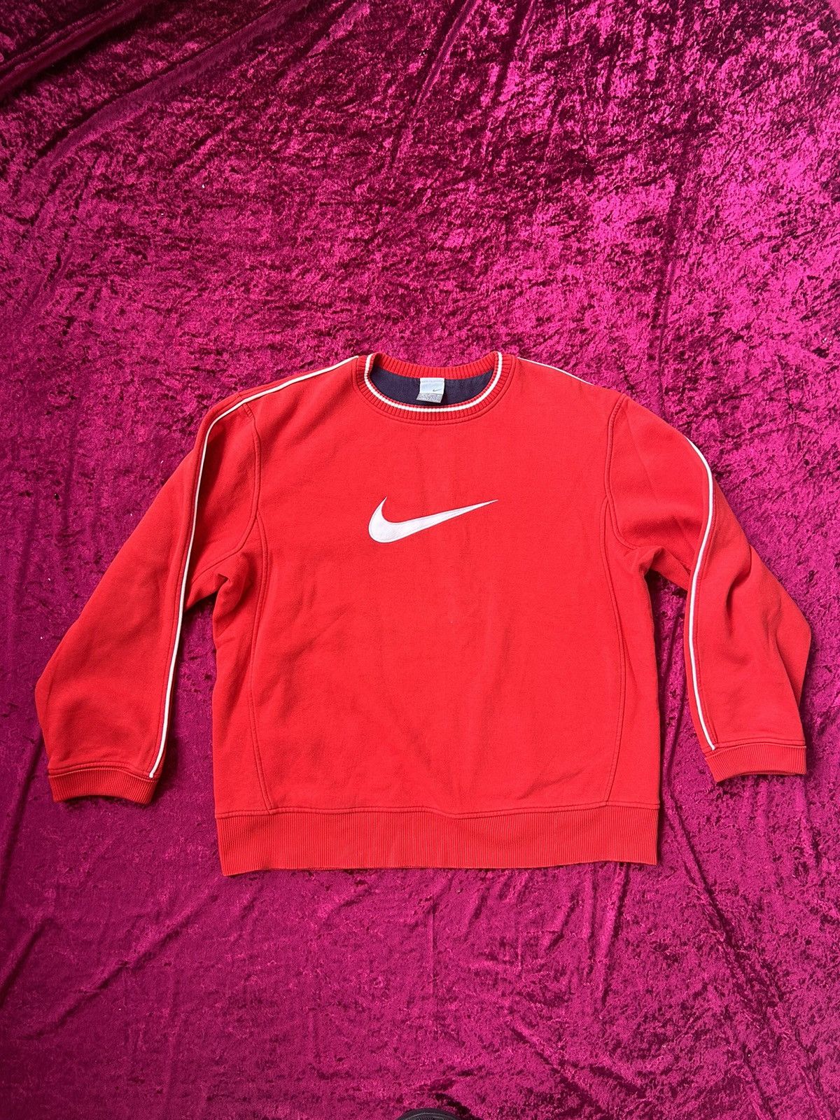 Nike Vintage 90s Nike sweater Size US L / EU 52-54 / 3 - 2 Thumbnail