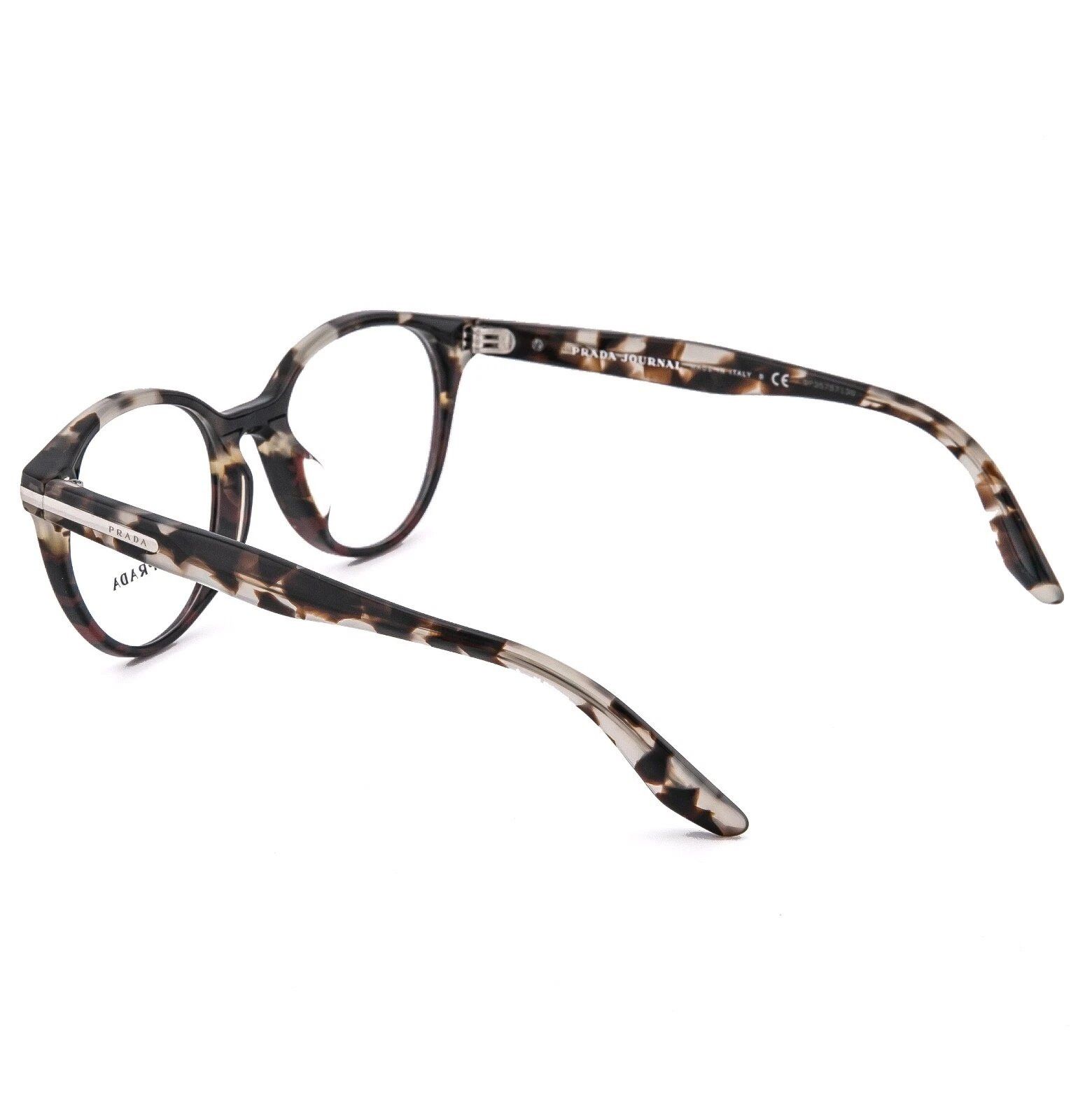 Prada PRADA 07T JOURNAL PR07TV Brown Eyeglasses Optical Frame Size ONE SIZE - 2 Thumbnail