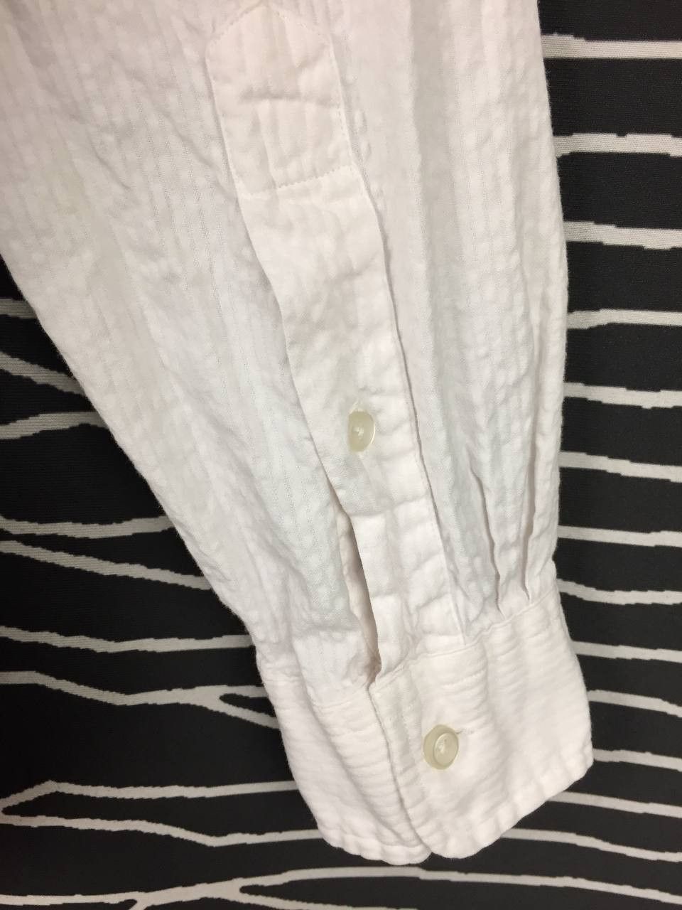 Ralph Lauren Vtg Ralph Lauren Seersucker Button-Down Casual Shirt Size US S / EU 44-46 / 1 - 7 Thumbnail
