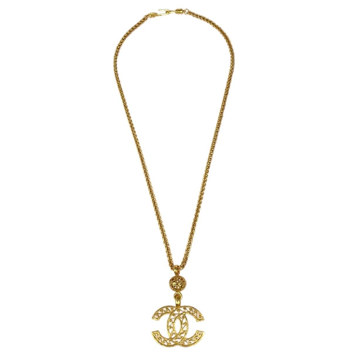 Chanel Chanel CC Pendant Necklace Metal Size ONE SIZE - 1 Thumbnail