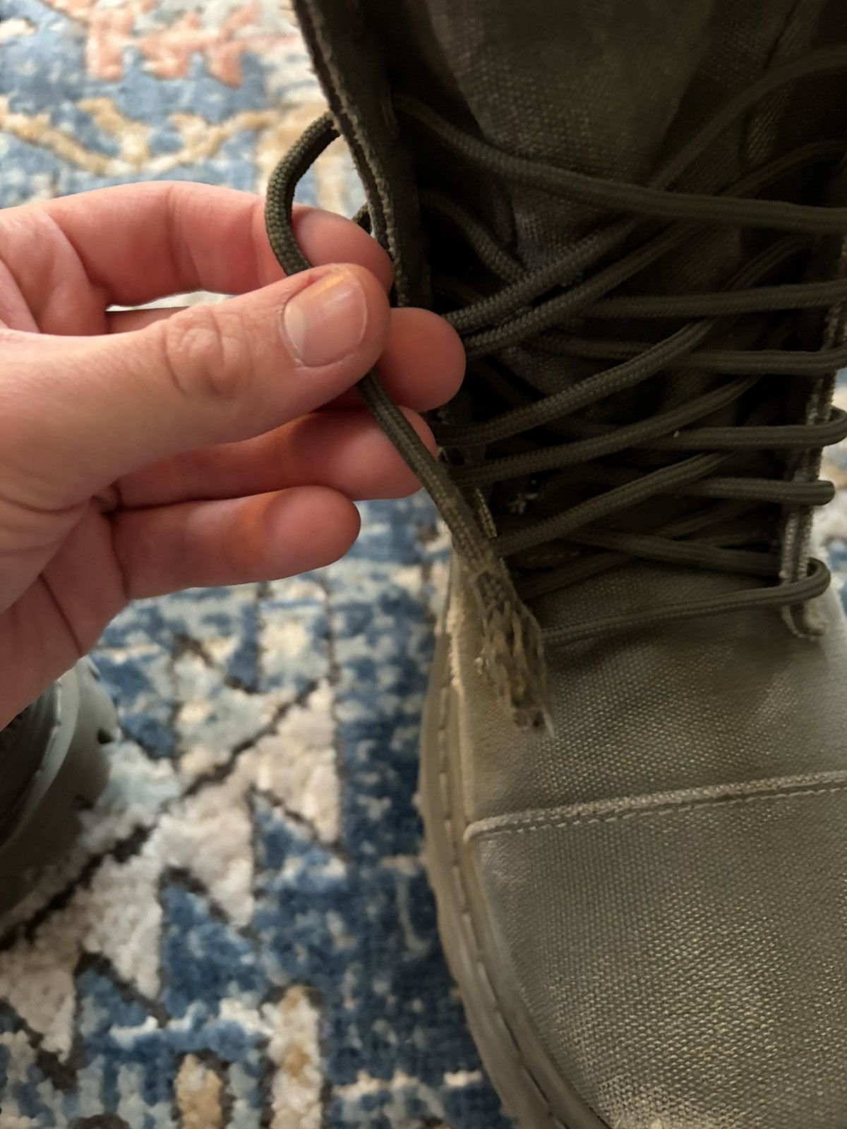 Balenciaga Balenciaga Strike Boot Kaki Green Size US 8 / EU 41 - 10 Thumbnail
