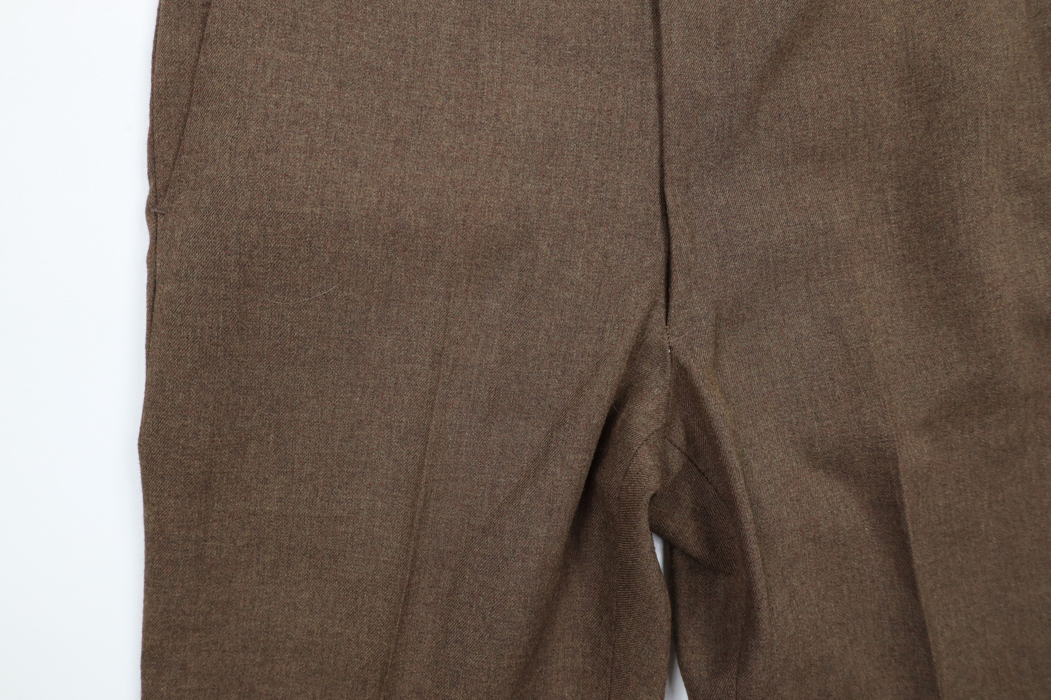 Vintage Vintage 90s Streetwear Chinos Chino Pants Trousers Brown USA Size US 32 / EU 48 - 8 Thumbnail