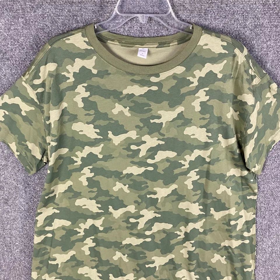 Old Navy Old Navy Blouse Women's XL Blouson Camouflage Short Sleeve Size XL / US 12-14 / IT 48-50 - 2 Thumbnail