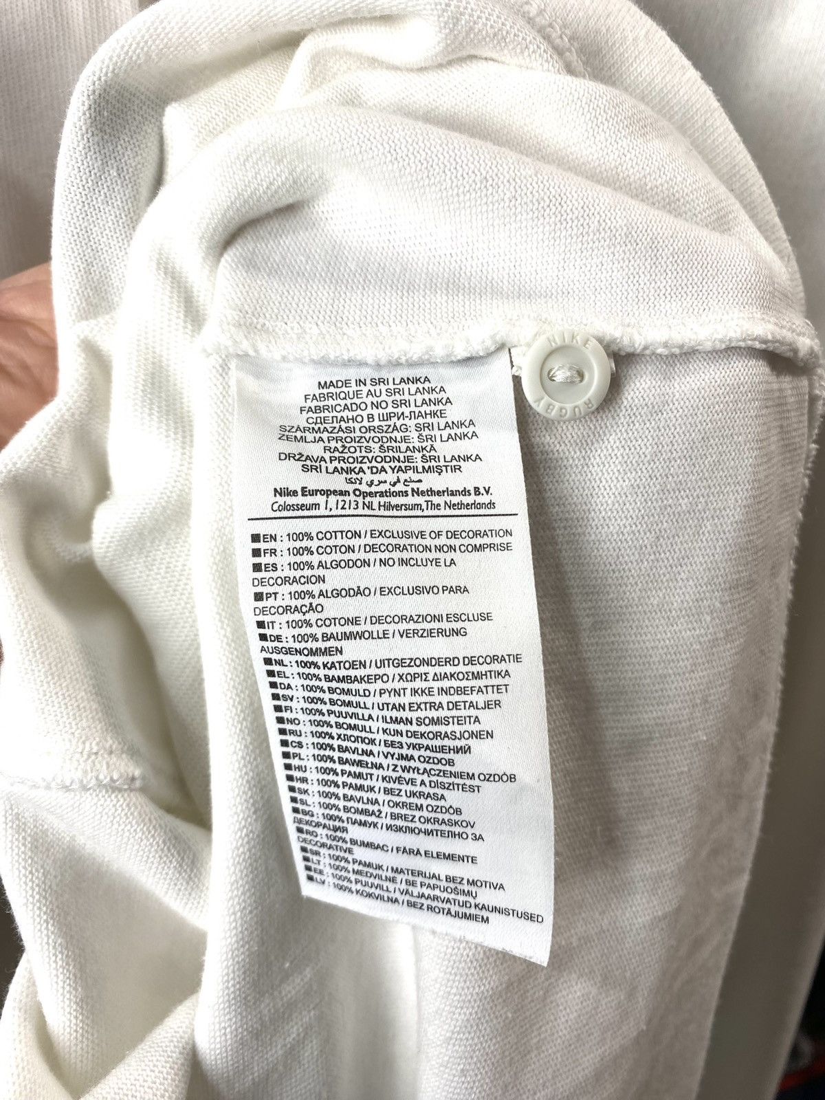 Nike × Vintage Vintage 00’s Nike England O2 Rugby Longsleeve Size US XL / EU 56 / 4 - 7 Thumbnail