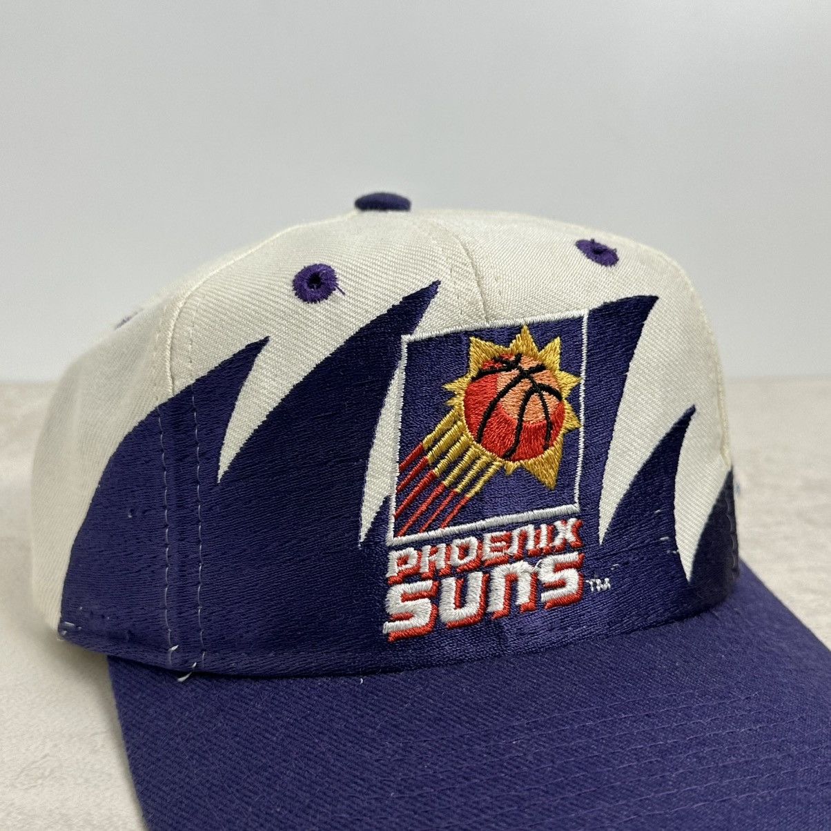 Logo Athletic × NBA × Vintage Vintage 90s Shark Tooth Phoenix Suns Gen 1 Hat Size ONE SIZE - 2 Thumbnail