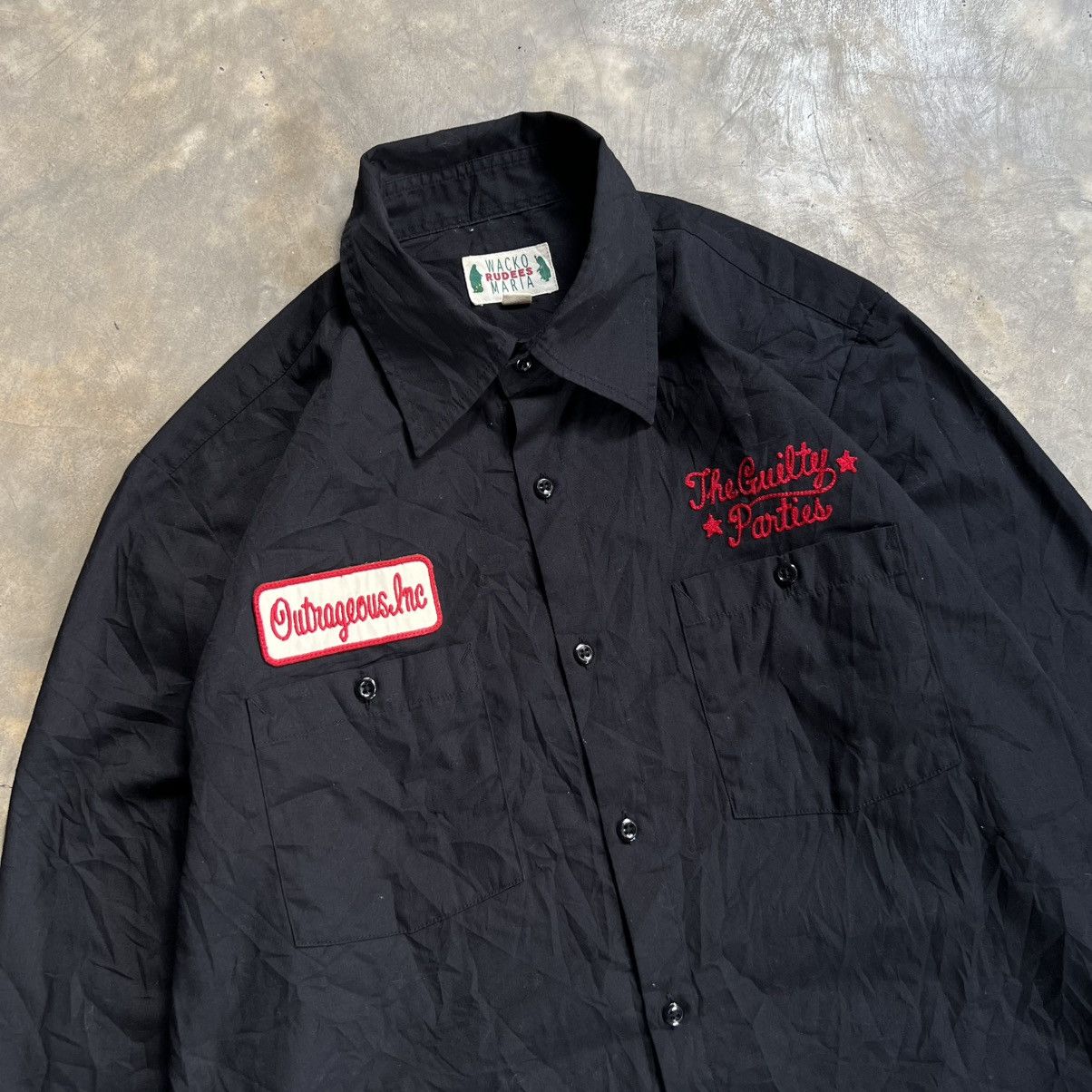 Wacko Maria Wacko Maria Arrested W.M.D.H Work Shirt Size US M / EU 48-50 / 2 - 3 Thumbnail