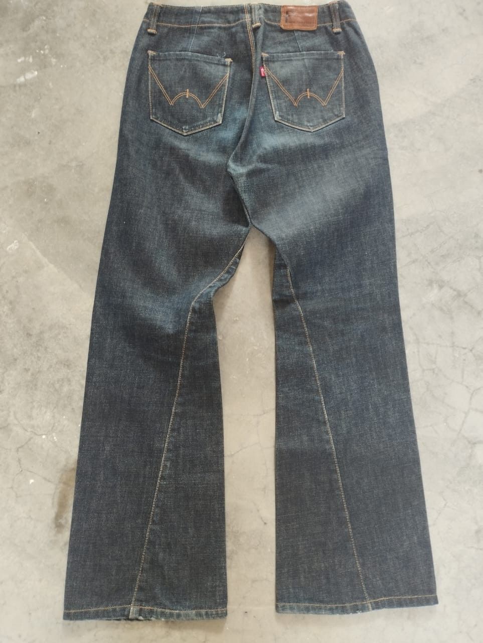 Tornado Mart Flare Jeans Made In Japan E Function Edwin Bootcut Jeans Size US 27 - 2 Thumbnail