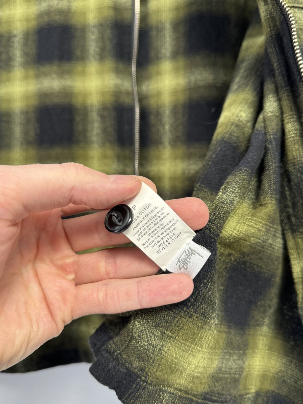 Stussy Stussy Plaid Flannel Shadow Zip Size US S / EU 44-46 / 1 - 14 Thumbnail