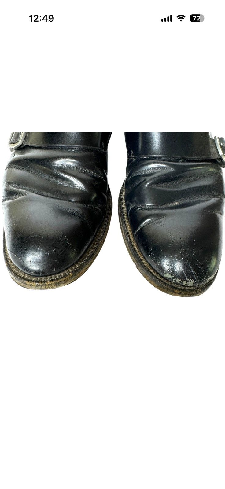 Jimmy Choo Jimmy Choo double monk ankle boots Size US 11 / EU 44 - 6 Thumbnail