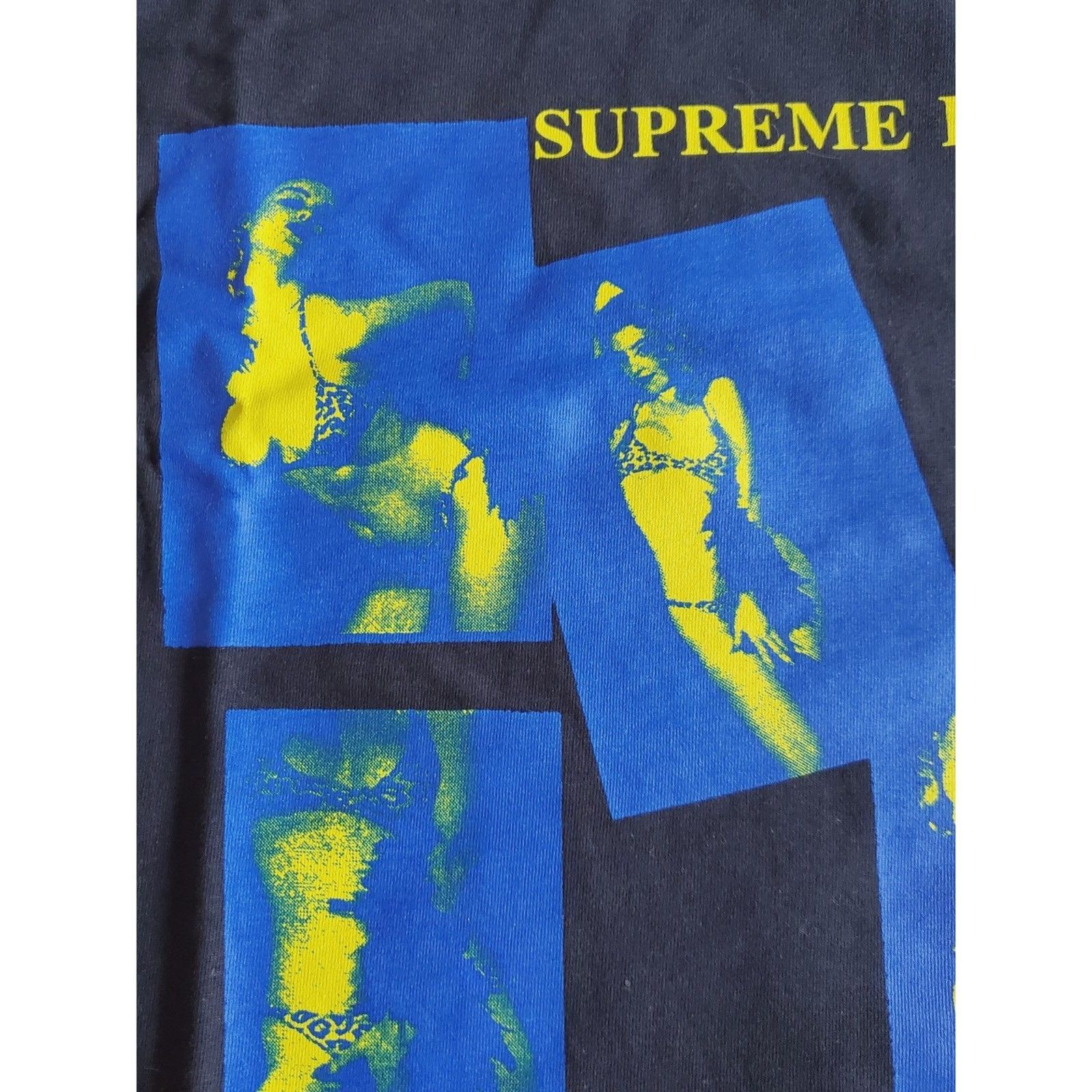 Supreme Supreme Mens Dicks Tee Black Tshirt Cotton M Tags Size US M / EU 48-50 / 2 - 7 Thumbnail