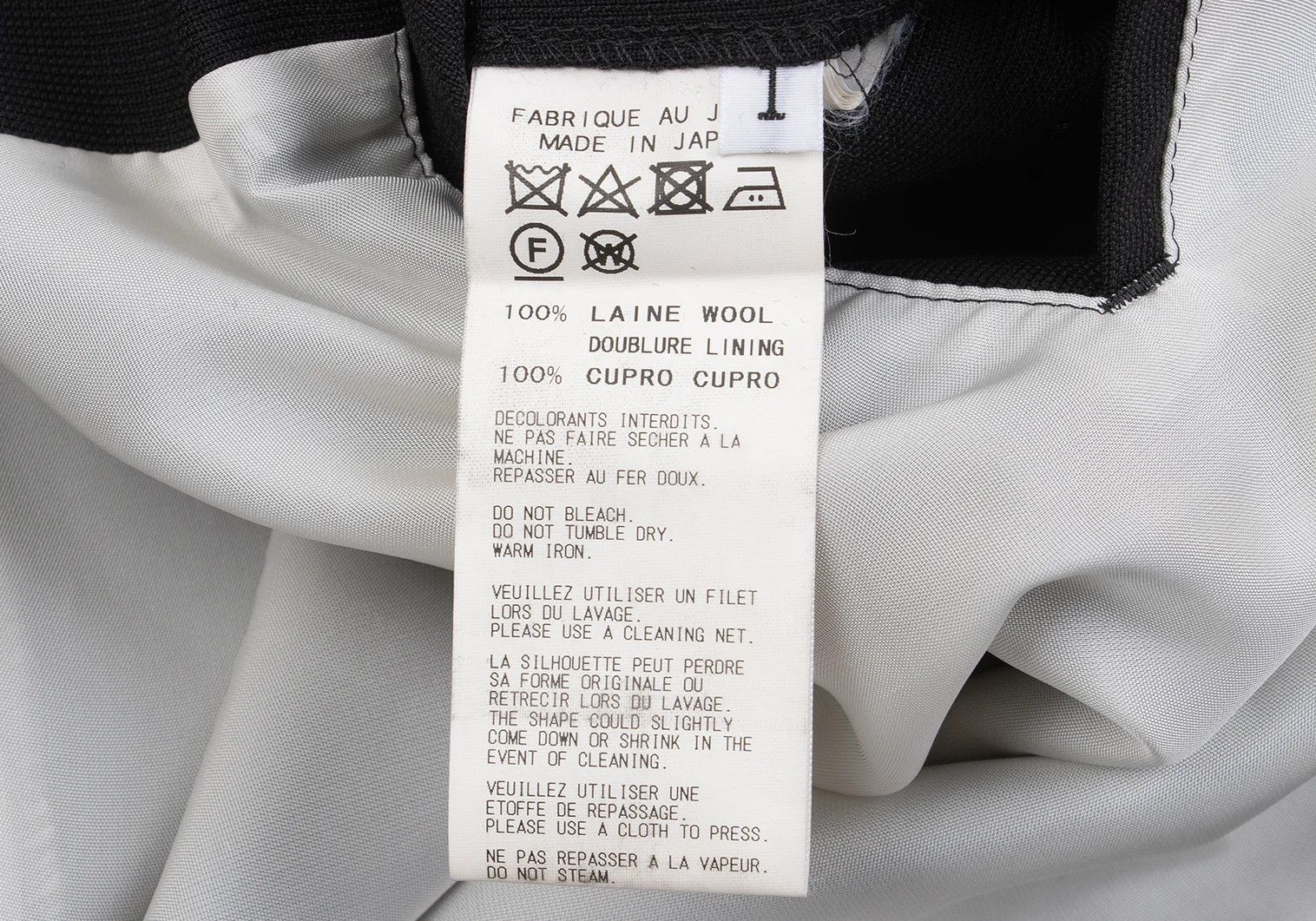 Yohji Yamamoto Yohji Yamamoto Wool Long Coat with Flap Pockets Size US S / EU 44-46 / 1 - 17 Thumbnail
