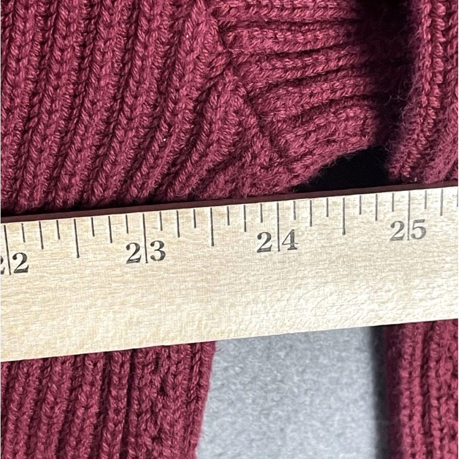 Ralph Lauren Chaps Ralph Lauren Sweater Mens 2XL Red Cable Knit Crewneck Pullover Classic Size US XXL / EU 58 / 5 - 5 Thumbnail