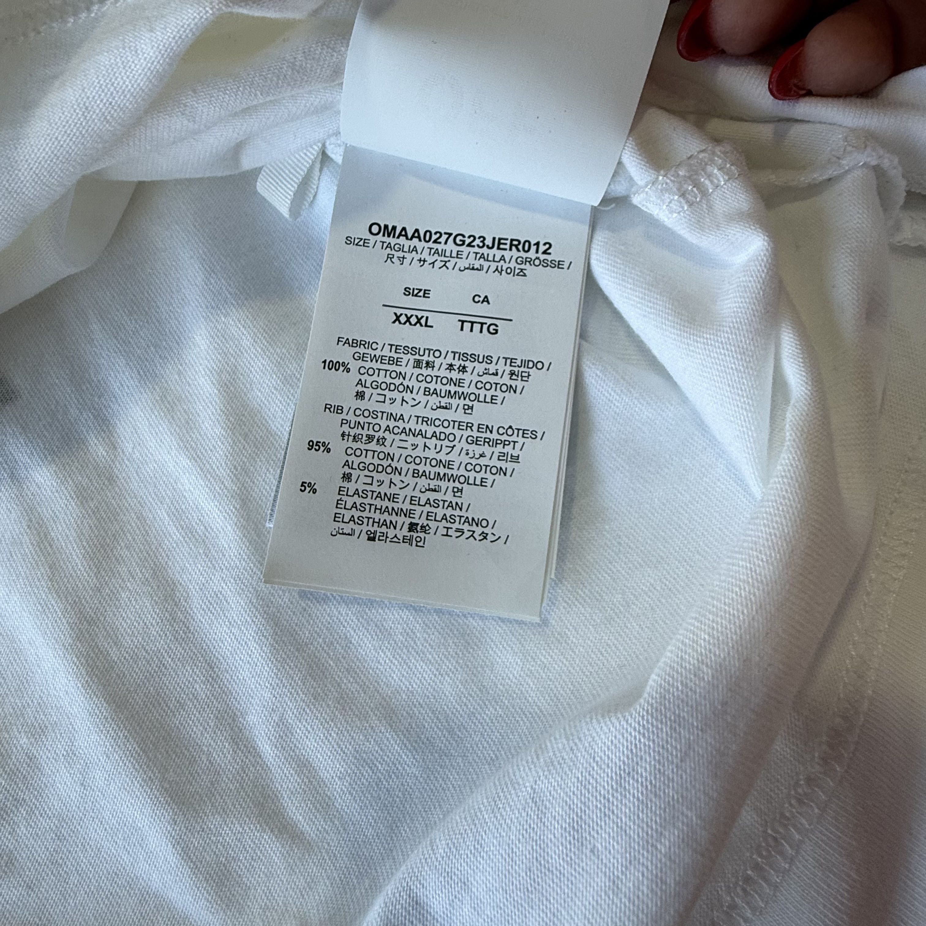 Off-White Off-White "_Logic" 10th Anniversary Logo Archive T-Shirt Size US XL / EU 56 / 4 - 6 Thumbnail